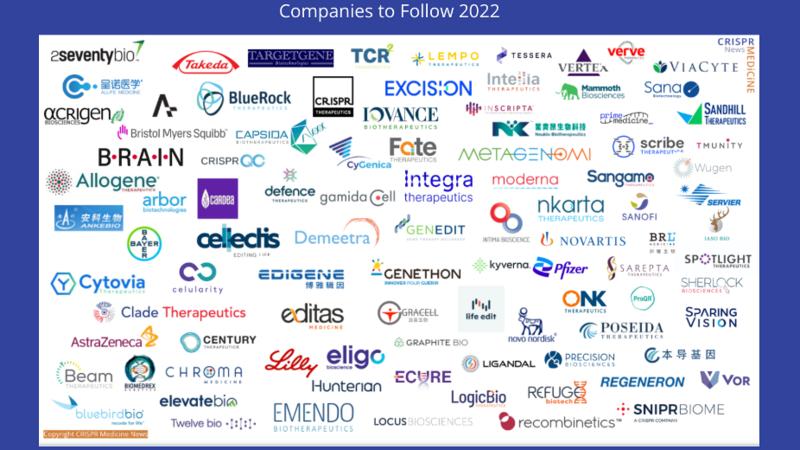 Overview CRISPR Companies 2022